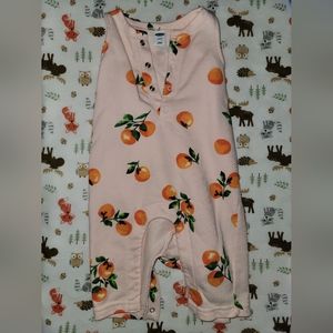 Peach Romper Old Navy
